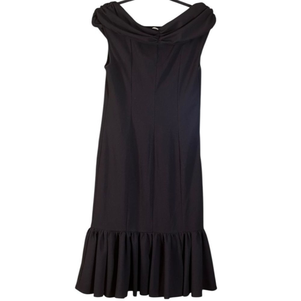 BABEYOND 1950 Style Elegant Black Cocktail Dress Size Medium 📦 - Picture 4 of 10